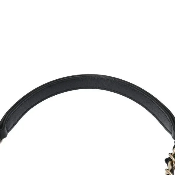 Chanel Black Quilted Chèvre Extra Mini Rainbow Coco Handle Flap Gold Hardware - Picture 6 of 12